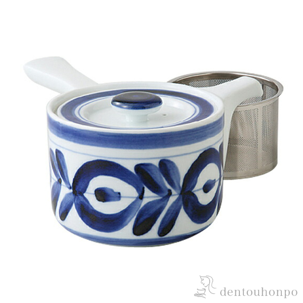 【送料無料】SS急須 マジョリカ フラワー SS（スーパーステンレス）茶こし≪在庫確認後、10~14営業日程で出荷予定≫ ( マジョリカ ティーポット お茶 煎茶 日本茶 おすすめ 波佐見焼 )