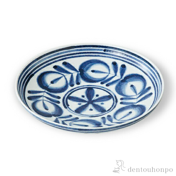 プレート モダンブルー L 5個セット≪在庫確認後、10~14営業日程で出荷≫ ( モダンブルー プレート おつまみ 料理 和食 洋食 波佐見焼 )