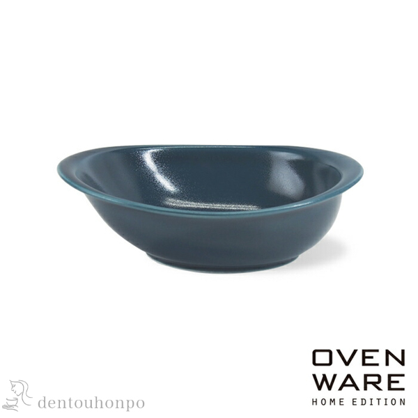 耐熱皿 OVENWARE オーバル ブルー M≪在庫確認後、10~14営業日程で出荷予定≫ ( OVENWARE 和食 食器 おつまみ 朝食 煮物 波佐見焼 )