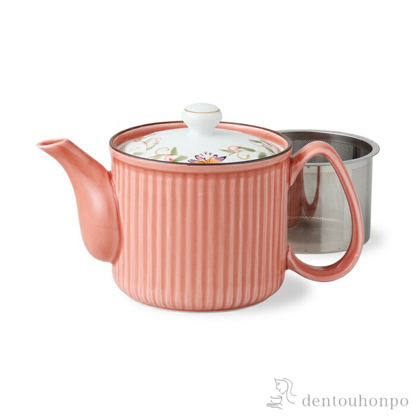 【送料無料】SS軽量ポット 花蓮 赤 小≪在庫確認後、10~14営業日程で出荷≫ ( 波佐見焼 軽量 紅茶 ハーブティー 日本茶 ティーライフ 人気 波佐見焼 )