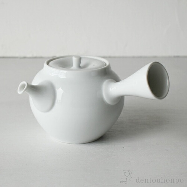 姫急須 白≪在庫確認後、10~14営業日程で出荷予定≫ ( ティーポット お茶 煎茶 日本茶 おすすめ 波佐見焼 )