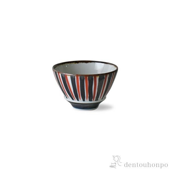 姫仙茶碗 麦わら十草 5個セット≪在庫確認後、1週間程で出荷≫ ( 父の日 プレゼント 初任給 茶器セット 急須 湯呑み 日本茶 中国茶 波佐見焼 )