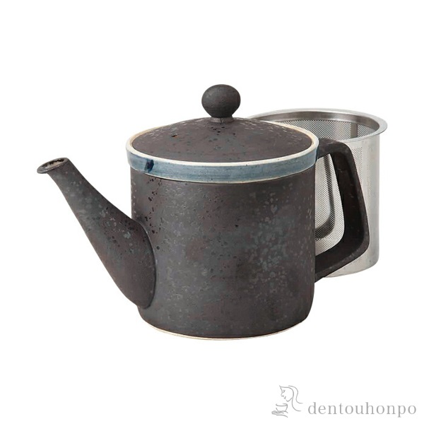 軽量SSポット 黒陶≪在庫確認後、10~14営業日程で出荷≫ ( 波佐見焼 軽量 紅茶 ハーブティー 日本茶 ティーライフ 人気 波佐見焼 )