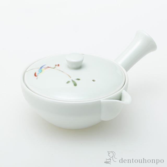 枝小鳥 陶平急須 / ティーポット お茶 煎茶 日本茶 おすすめ 波佐見焼