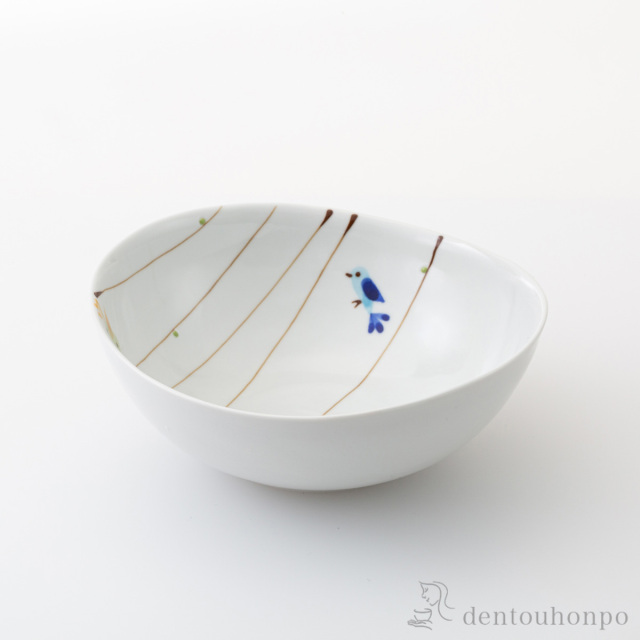 ハミング マルチボウル 青≪在庫確認後、10~14営業日程で出荷≫ ( 初任給 プレゼント 母の日 椀 碗 ボール bowl おすすめ 波佐見焼 )