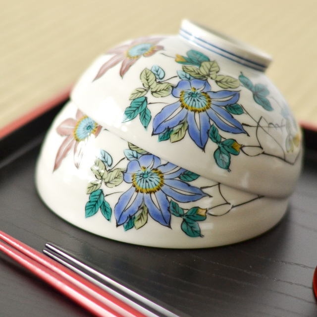夫婦茶碗 夫婦茶碗 鉄仙 ペア / 夫婦茶碗 めおと茶碗 セット ギフト