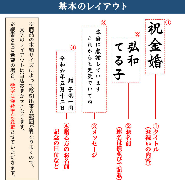 木箱 レーザー彫刻印字 名入れ 1個 / 初任給 プレゼント 父の日 早割