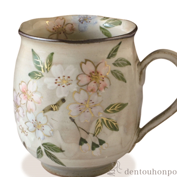 送料無料】 マグカップ 彩さくら / プレゼント デザイン マグ