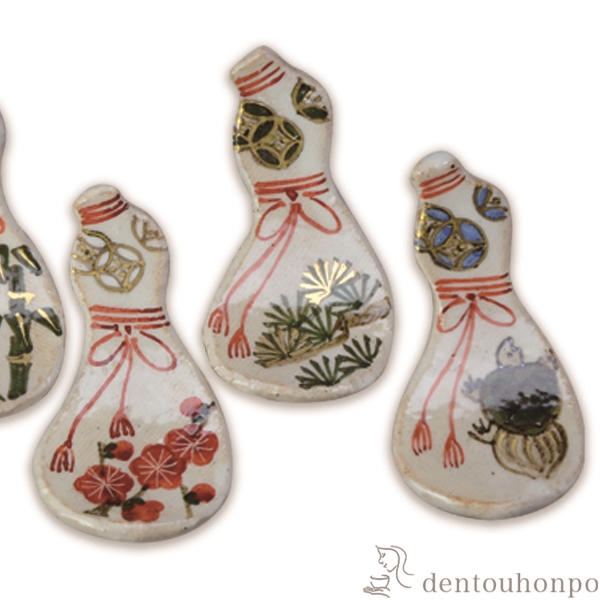 陶器製ひょうたん型箸置きセット 5個 Amazon.co.jp: ノリタケ乃りたけ 箸置き5個セット ひょうたん型