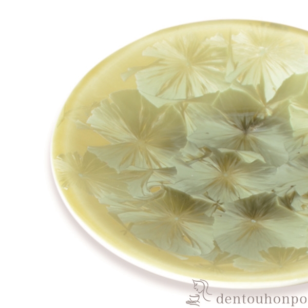 清水焼 花結晶三寸皿 10枚(京焼•清水焼花結晶 4寸丸皿(金華 清水焼 花結晶三寸皿 10枚(京焼•清水焼花結晶 4寸丸皿(金華