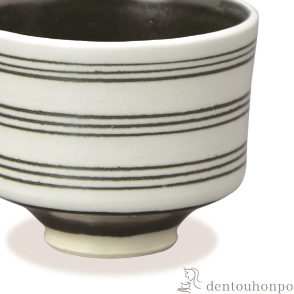送料無料】 ぐい呑 縞模様 / ぐいのみ 盃 酒器 セット 日本酒 清水焼