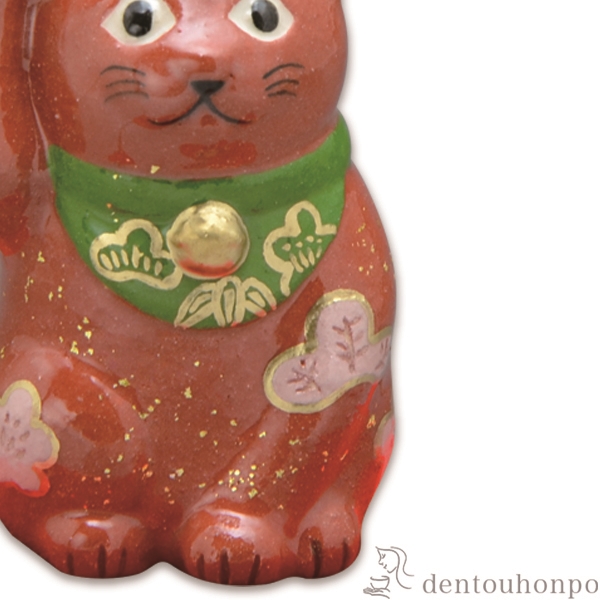 招き猫　新品　三毛猫　青海波模様　陶器　縁起物　置物 作家 Amazon.co.jp: ご縁猫 ジュエリーキャット(S-SIZE 白 White