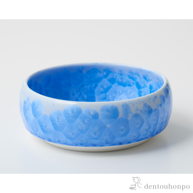 【送料無料】ペット用フードボウル Paws bowl 花結晶 L≪在庫確認後、1~3営業日で出荷≫ ( 清水焼 京焼 猫用 犬用 ネコ 猫 ペット用品 清水焼 京焼 )