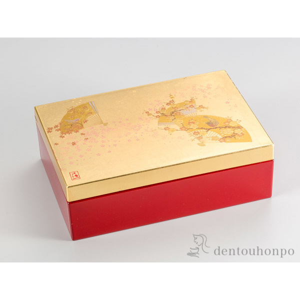 箔一 HAKUICHI　手許箱　雲錦柄文庫 金沢箔 箔一 HAKUICHI 手許箱 雲錦柄文庫 金沢箔