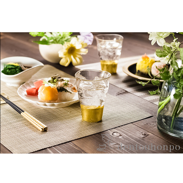 送料無料】 貫入 タンブラーグラス 1個 / 箔一 焼酎グラス ビアカップ