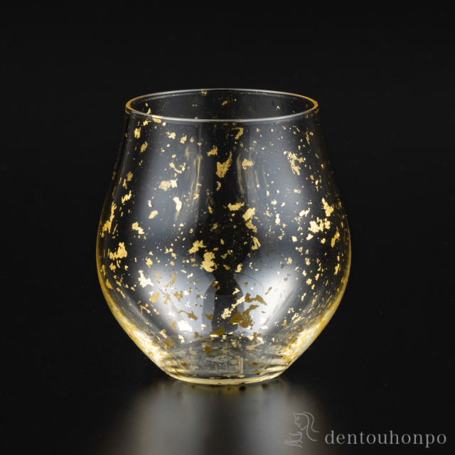 送料無料】 Stardust カクテルグラスM ゴールド / 箔一 グラス こっぷ