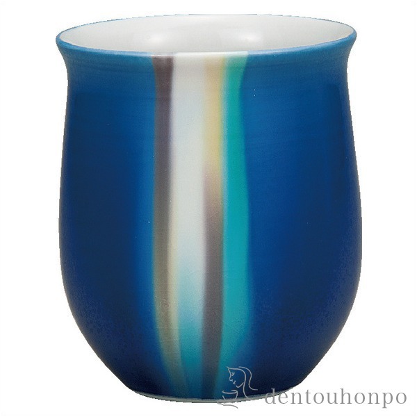 【送料無料】九谷焼 湯呑 釉彩 1個≪在庫確認後、通常即日で出荷≫ ( 湯のみ ゆのみ 湯飲み セット プレゼント 九谷焼 )