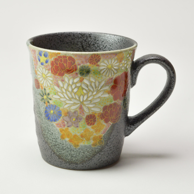 ペアマグカップ 花詰 / プレゼント デザイン マグ オリジナル