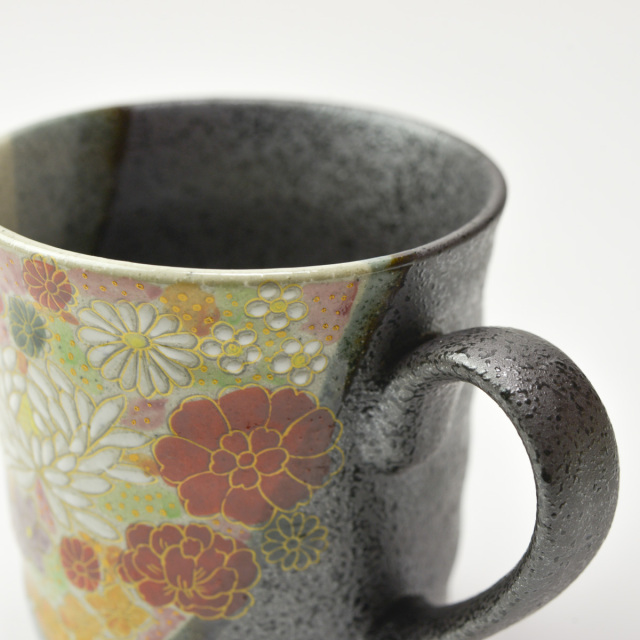 ペアマグカップ 花詰 / プレゼント デザイン マグ オリジナル