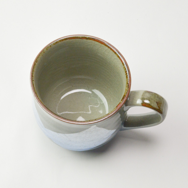 マグカップ 銀彩 青色 / 初任給 プレゼント 父の日 早割 プレゼント