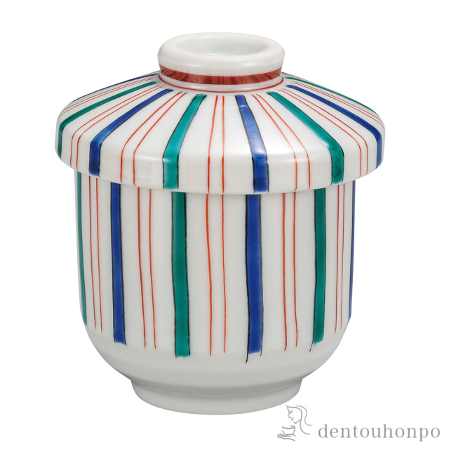 【送料無料】蒸し碗 十草≪在庫確認後、通常即日で出荷≫ ( 雑煮椀 お椀 お吸い物 味噌汁 おすすめ 九谷焼 )