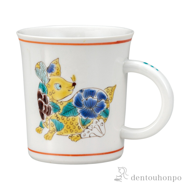 マグカップ 十二支 卯≪在庫確認後、通常即日で出荷≫ ( プレゼント デザイン マグ オリジナル タンブラー 九谷焼 )