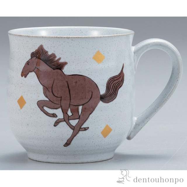 焼物　馬 津軽金山焼 午 干支 陶器 焼き物 馬 うま 大 - メルカリ