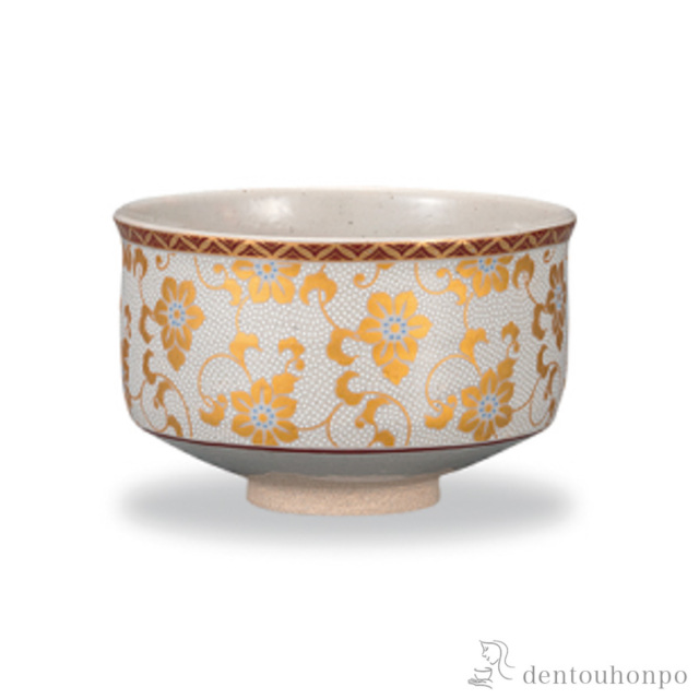 【送料無料】抹茶碗 白粒鉄仙≪在庫確認後、1~3営業日で出荷≫ ( 木箱名入れ有料 抹茶碗 茶道具 茶器 お稽古用 抹茶 九谷焼 )