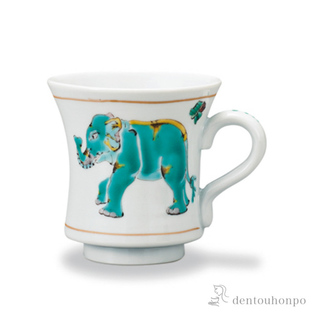 【送料無料】マグカップ 紙象≪在庫確認後、1~3営業日で出荷≫ ( プレゼント デザイン マグ オリジナル タンブラー 九谷焼 )