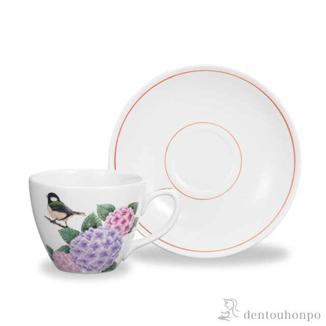 【送料無料】カップ＆ソーサー 夏≪在庫確認後、1~3営業日で出荷≫ ( セット ソーサー ティーカップ 美味しい おすすめ 九谷焼 )