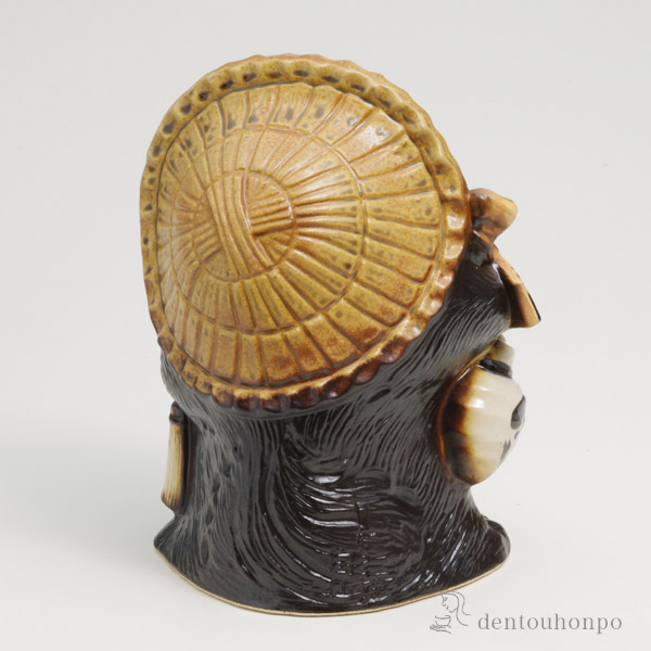 送料無料】 開運狸 8号 / 置物 幸運 風水 縁起物 人気 信楽焼 ≪送料