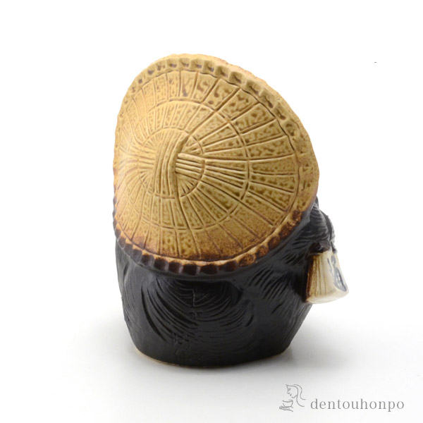 送料無料】 お願い狸 メス 7号 / 置物 幸運 風水 縁起物 人気 信楽焼