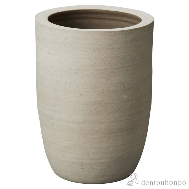 【送料無料】傘立て 灰砂岩 ワイド≪在庫確認後、10~14営業日程で出荷予定≫ ( へちもん スリム 玄関 お店 高級 おすすめ 信楽焼 )