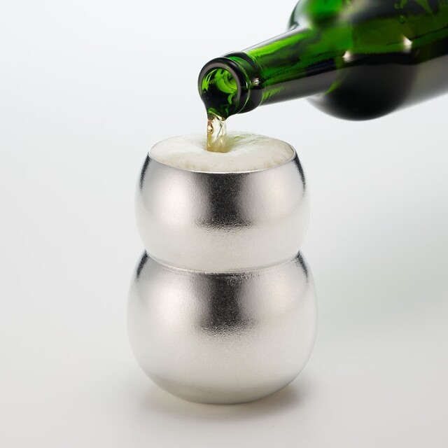 ビアカップ 双円≪在庫確認後、10~14営業日程で出荷≫ ( 能作 タンブラー ビアグラス ビアカップ プレゼント 人気 高岡銅器 )