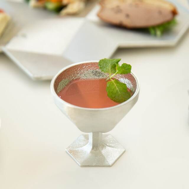 デザートカップ フルール S≪在庫確認後、10~14営業日程で出荷予定≫ ( 能作 和食 食器 おつまみ 朝食 煮物 高岡銅器 )