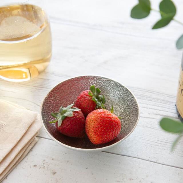 中鉢 Kuzushi Tare 中≪在庫確認後、10~14営業日程で出荷予定≫ ( 能作 和食 食器 おつまみ 朝食 煮物 高岡銅器 )