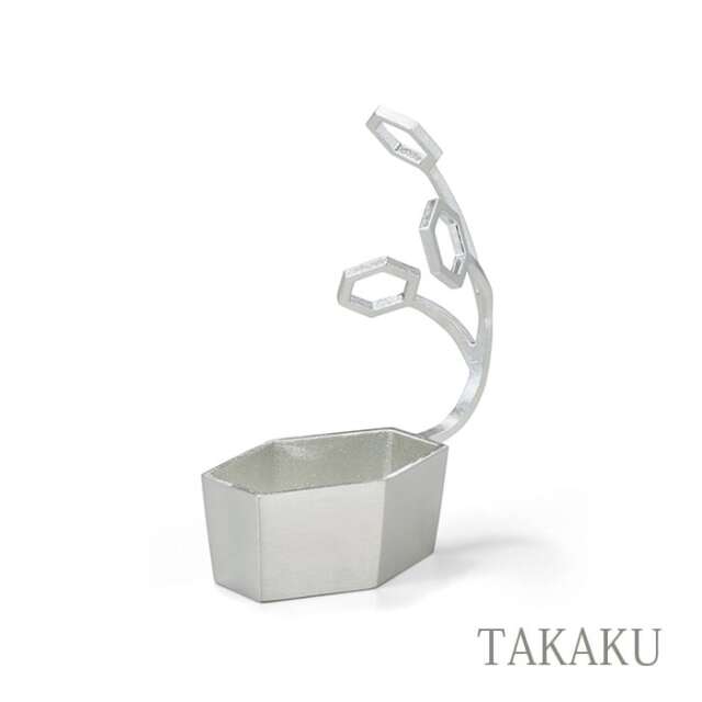 一輪差し LASSO TAKAKU≪在庫確認後、21営業日程で出荷≫ ( 能作 母の日 プレゼント 初任給 ガラス フラワーベース 花器 一輪挿し おすすめ 高岡銅器 )