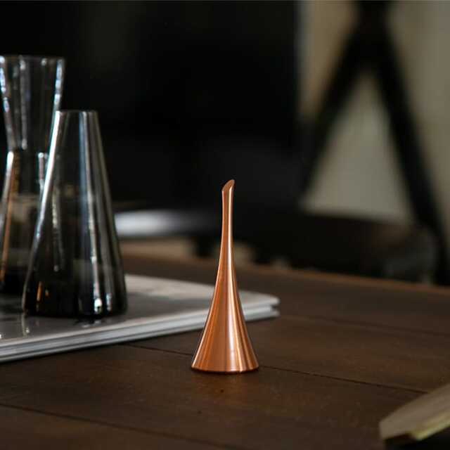 ベル ホルン ピンクゴールド≪在庫確認後、10~14営業日程で出荷予定≫ ( 能作 受付 来客用 仏具 仏壇 人気 高岡銅器 )