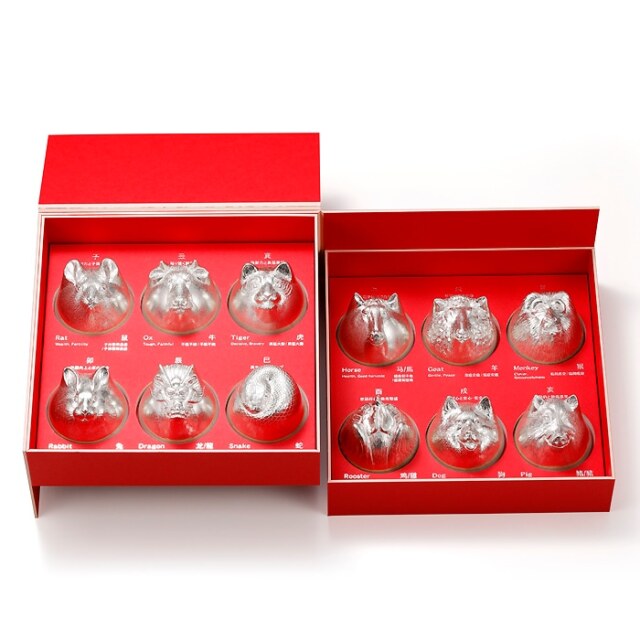 十二支金貨 銅器 稀少品 極細工 工芸品 美術品 十二支金貨 銅器 稀少品 極細工 工芸品 美術品