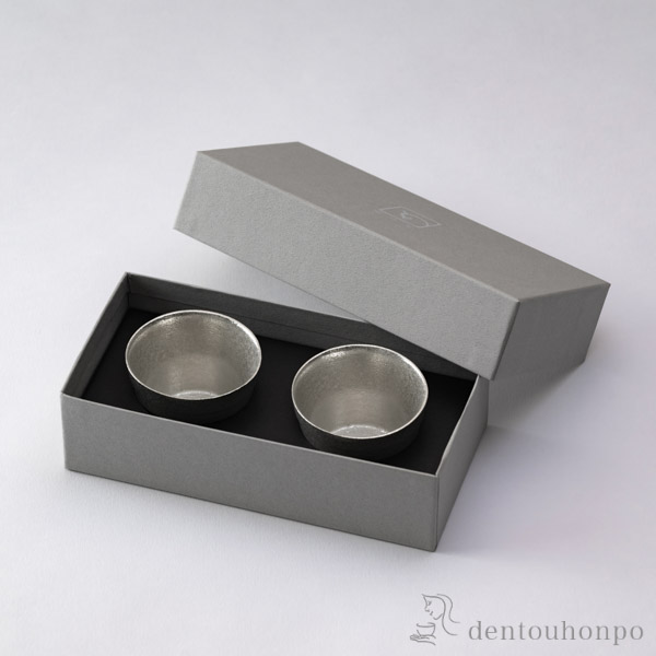 【送料無料】静波 ロックグラス 2個セット≪在庫確認後、1~3営業日で出荷≫ ( 焼酎カップ ビールカップ 保温 保冷 人気 高岡銅器 )