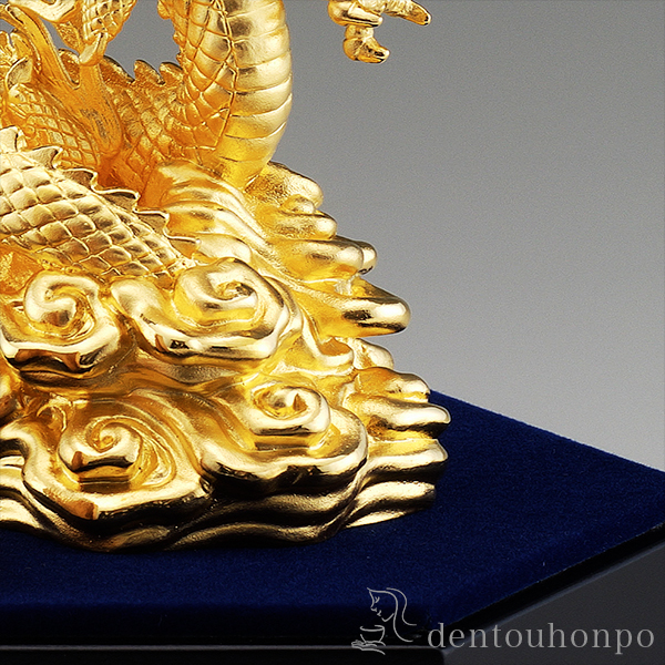送料無料】 純金 瑞雲昇龍 C 120g / 光則（金工芸） 高級 コレクション  