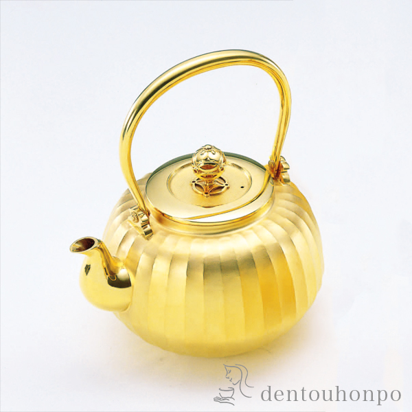 送料無料】 純金 湯沸 立筋 4号・650g / 高級 コレクション 美術品