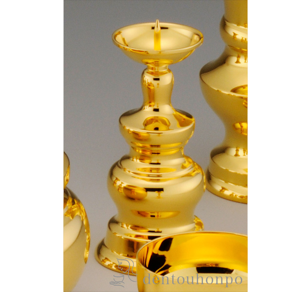【送料無料】純金 火立 170g 単品≪1ヶ月程で出荷予定≫ ( 光則（金工芸） 木札名入れ有料 お寺 仏壇 ブランド おすすめ 人気 東京銀器（金工芸） )