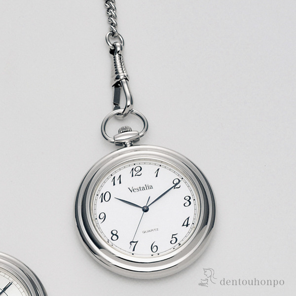 送料無料】 銀製 懐中時計 ON-501 アラビア数字 / シューホーン くつ