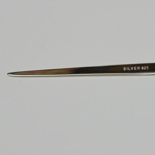 送料無料】 銀製 楊枝 松肌 / おしゃれ 茶道具 菓子切り 高級 和菓子