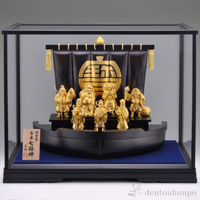 送料無料】 純金 宝来七福神 1000g / 高級 コレクション 美術品 工芸品 