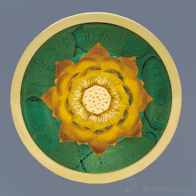 送料無料】 純金 蓮飾り 30g 1.7号 / お寺 仏壇 ブランド