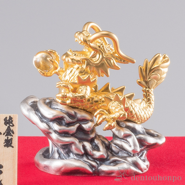 【松庵】昇龍　純金純銀鍍金　龍　工芸額 2025年最新】純金純銀鍍金 松庵の人気アイテム - メルカリ