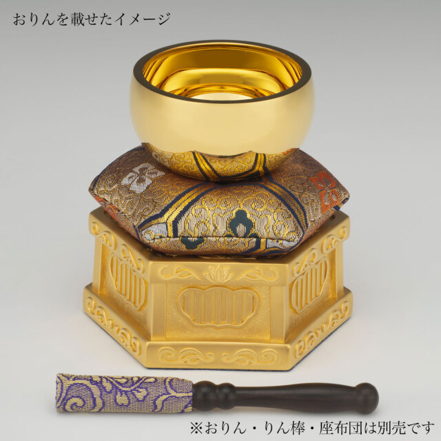 美品☆  手作りする  純銅  千仏舎利塔  工芸品  置物2 送料無料】 純金 りん台 100g おりん2.5号用 / お寺 仏壇 ブランド