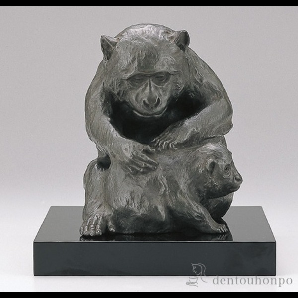 【送料無料】銅製 慈愛 木製塗板付き≪在庫確認後、1~3営業日で出荷≫ ( 木札名入れ有料 置物 幸運 風水 縁起物 人気 高岡銅器 )